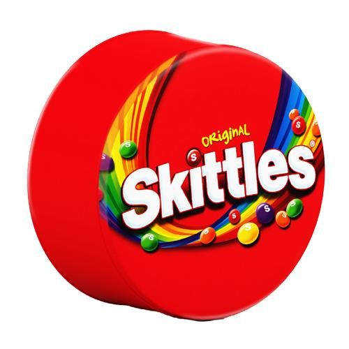 Kẹo trái cây Skittles hộp thiếc 180g
