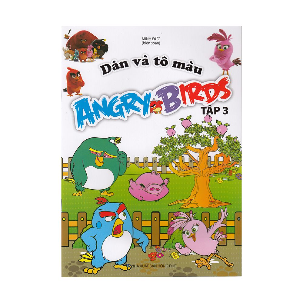 Dán Và Tô Màu Angry Birds - Tập 3