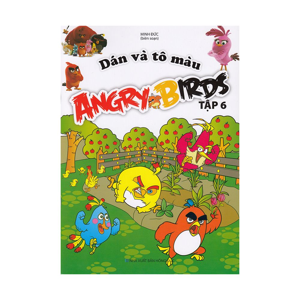 Dán Và Tô Màu Angry Birds - Tập 6