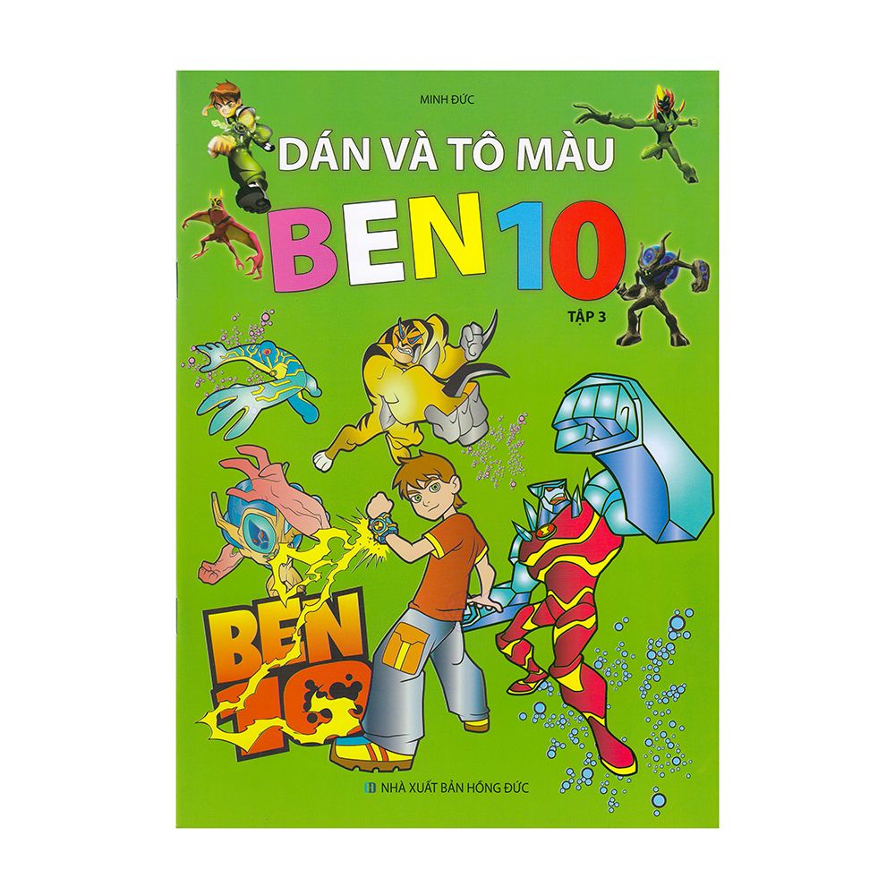 Dán Và Tô Màu Ben 10 - Tập 3