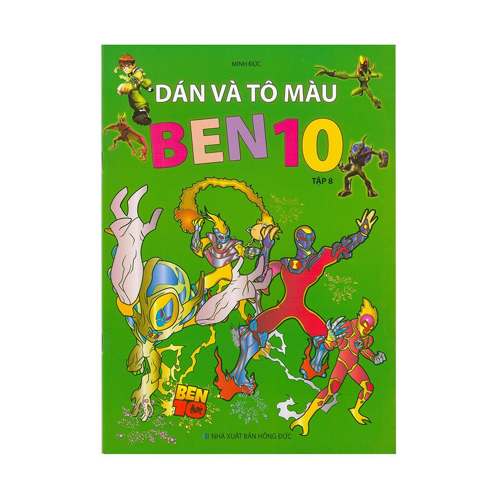 Dán Và Tô Màu Ben 10 - Tập 8