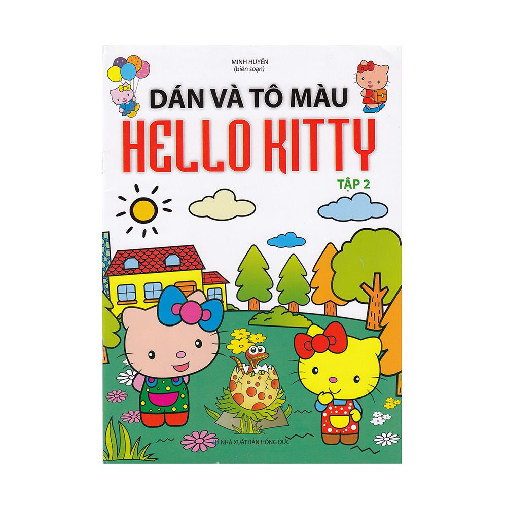 Dán Và Tô Màu Hello Kitty - Tập 2