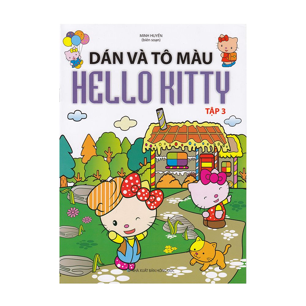 Dán Và Tô Màu Hello Kitty - Tập 3