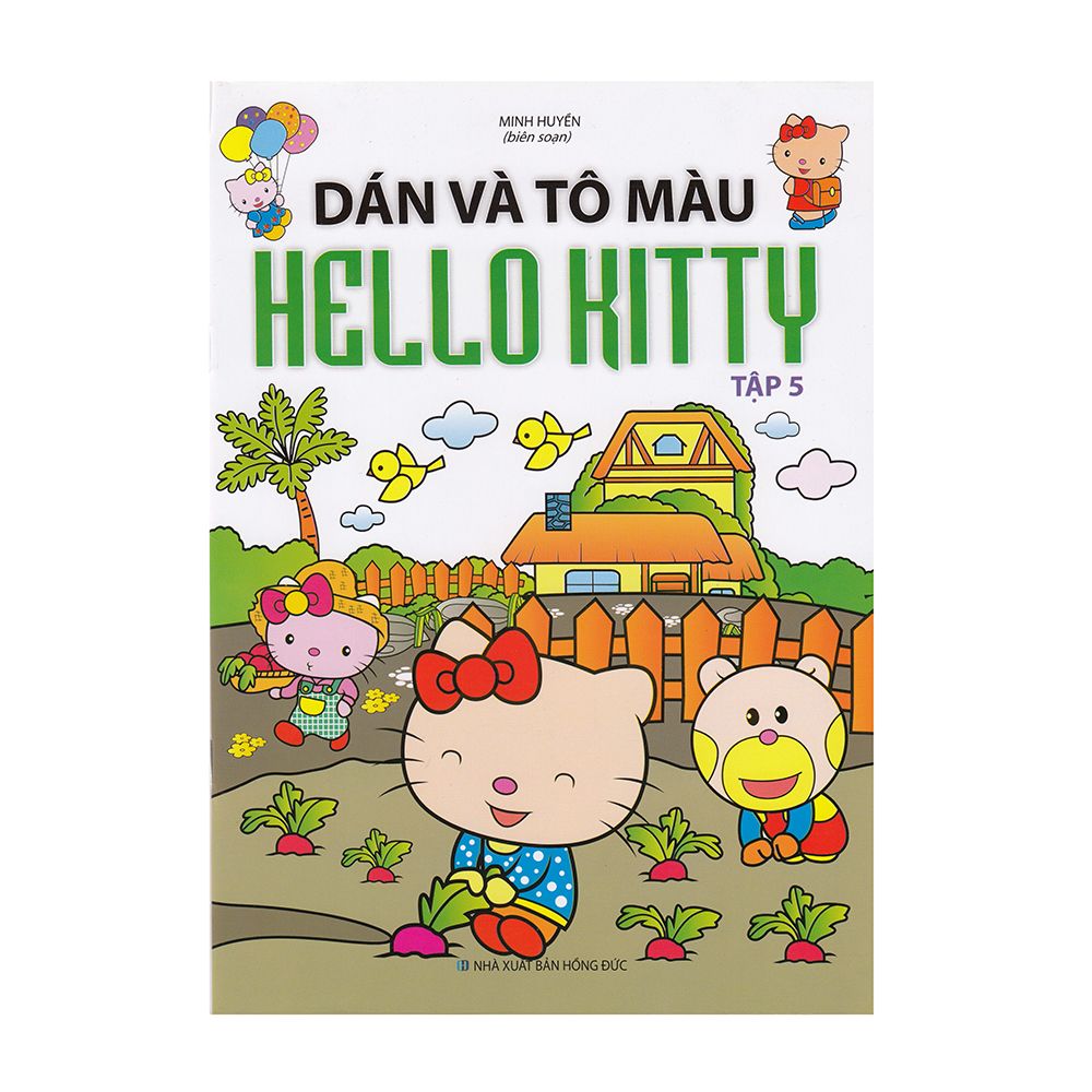 Dán Và Tô Màu Hello Kitty - Tập 5