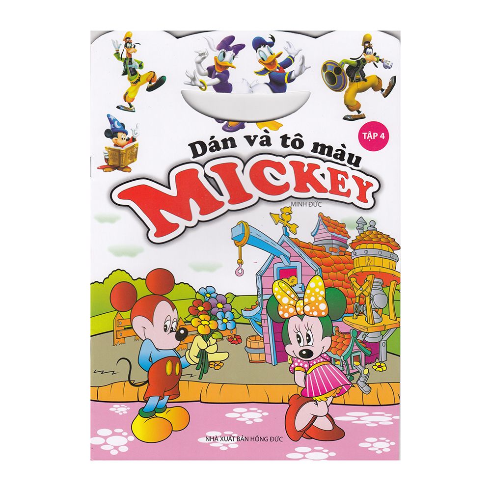 Dán Và Tô Màu Mickey