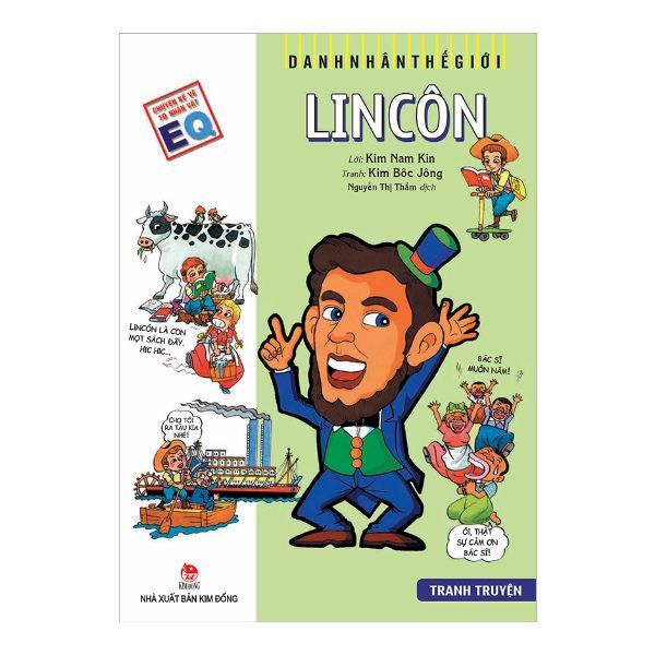 Danh Nhân Thế Giới: Lincôn (Tái Bản 2020)