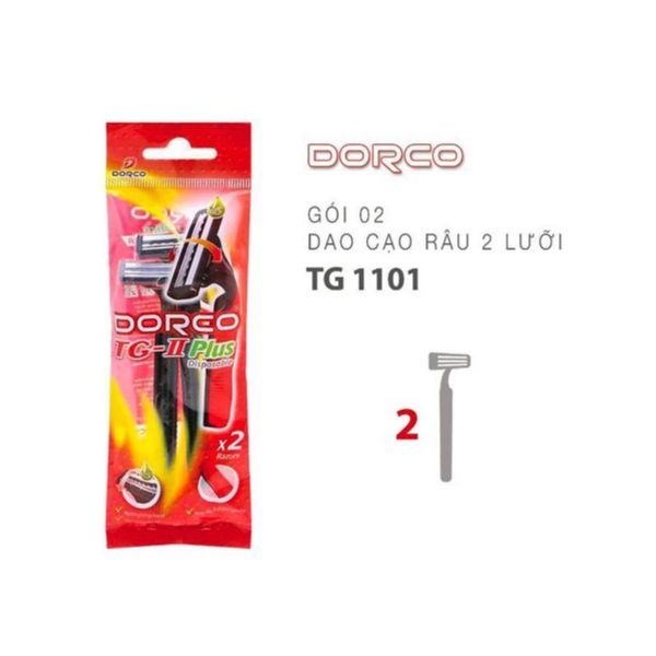 Dao Cạo Dorco TG II Plus 2P (TG-1101 2P)