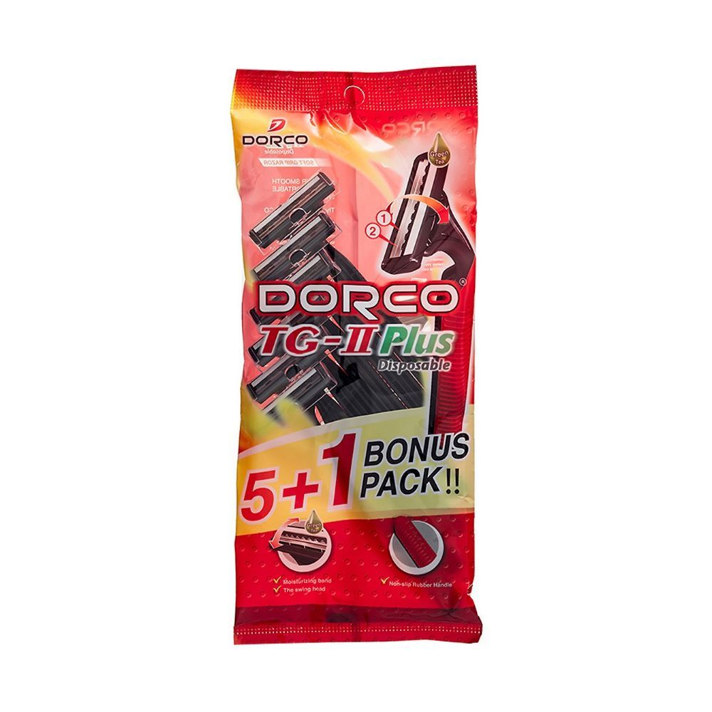 Dao Cạo Dorco TG II Plus 5+1P (TG-1101 6P)