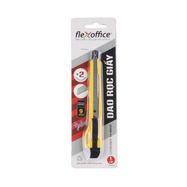 Dao Rọc Giấy Flexoffice FO-KN03B