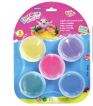 Đất Nặn Kiddy Clay 5 Màu LWAD-M