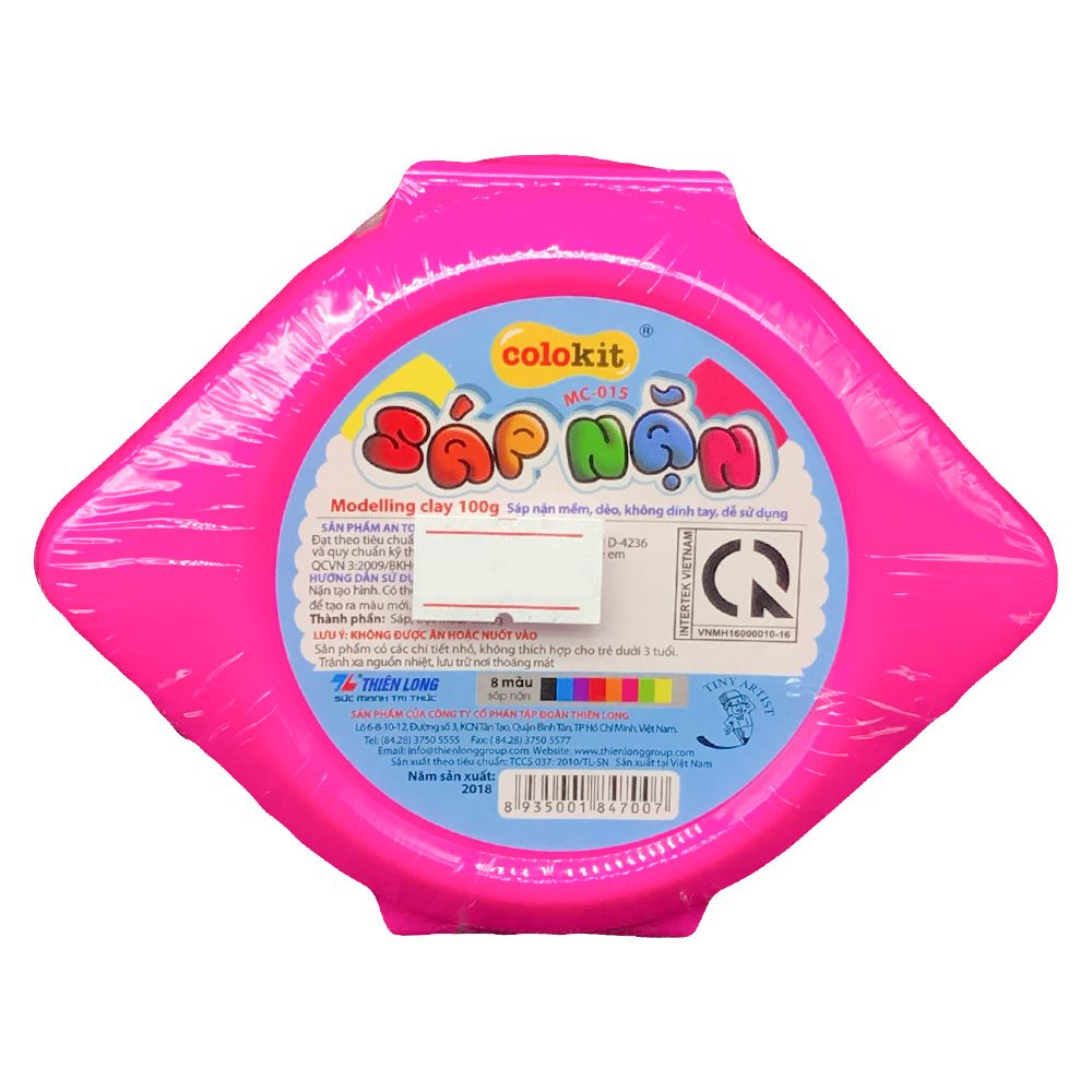 Đất Nặn Thiên Long Colokit 8 Màu MC-015