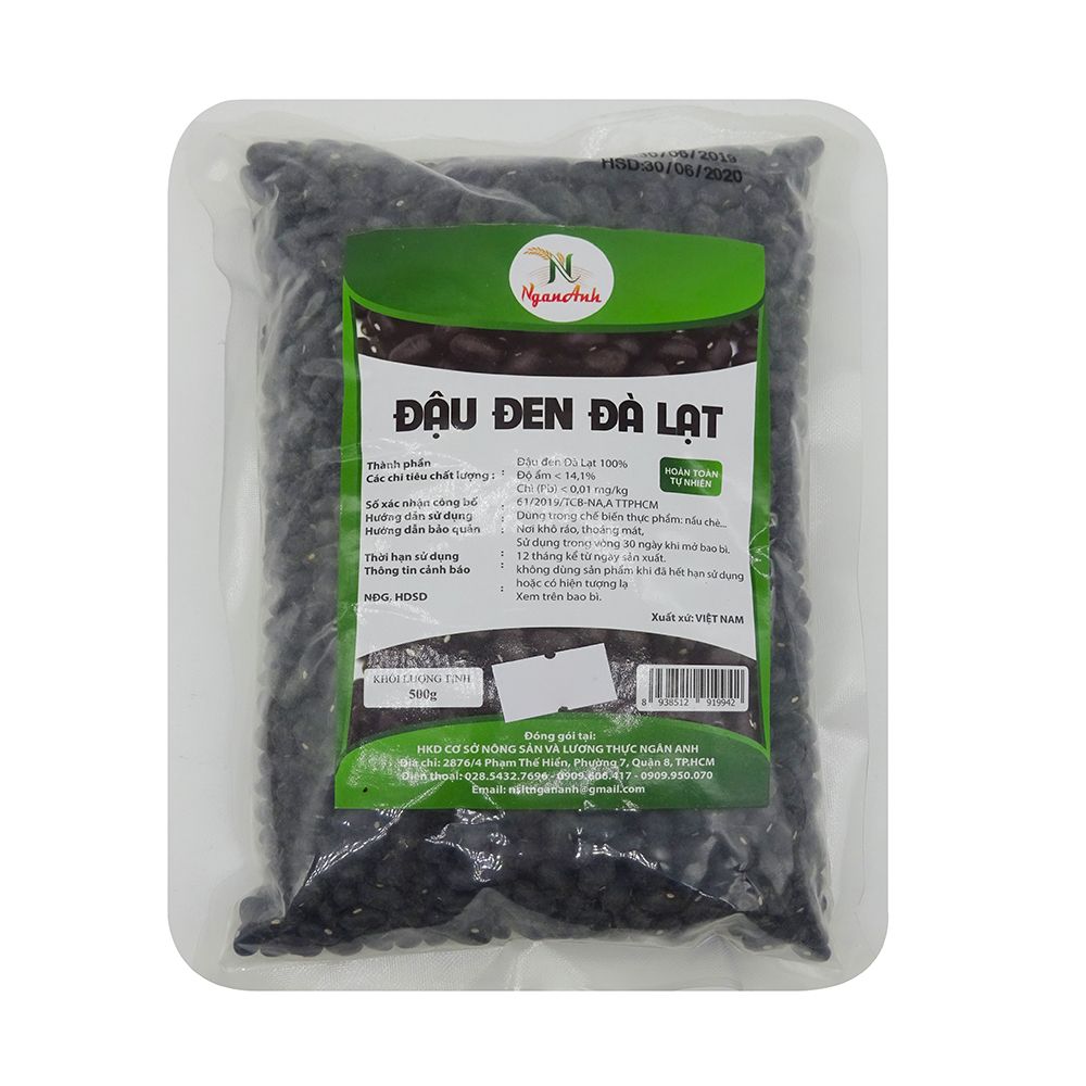 Đậu Đen Đà Lạt Ngân Anh (500g)