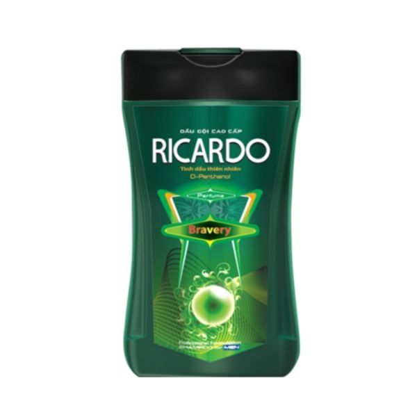 Dầu gội mượt tóc Ricardo Bravery 180g