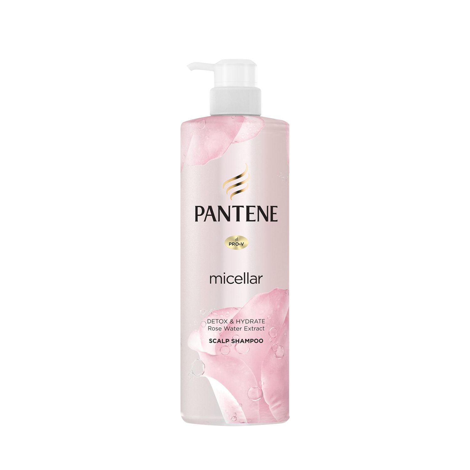 Dầu Gội Pantene Micellar Hương Hoa Hồng (530ml)
