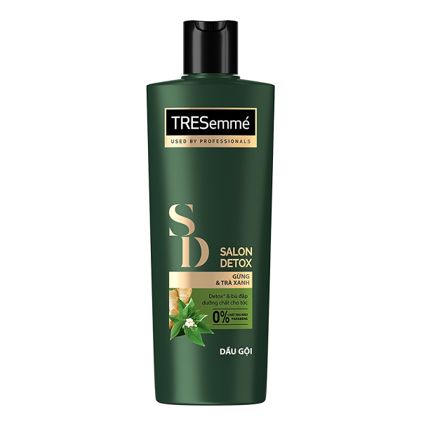 Dầu Gội Tresemmé Salon Detox Gừng Và Trà Xanh (330ml)