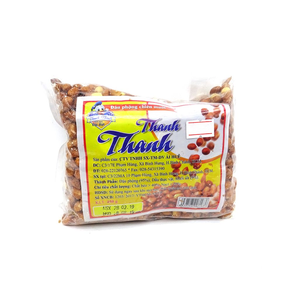 Đậu Phộng Chiên Muối Thanh Thanh (450g)