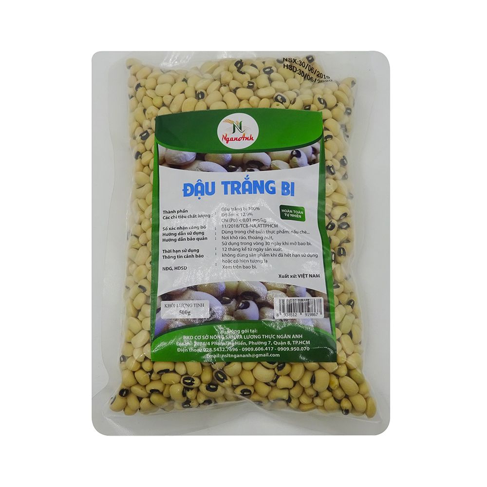 Đậu trắng bi 500g