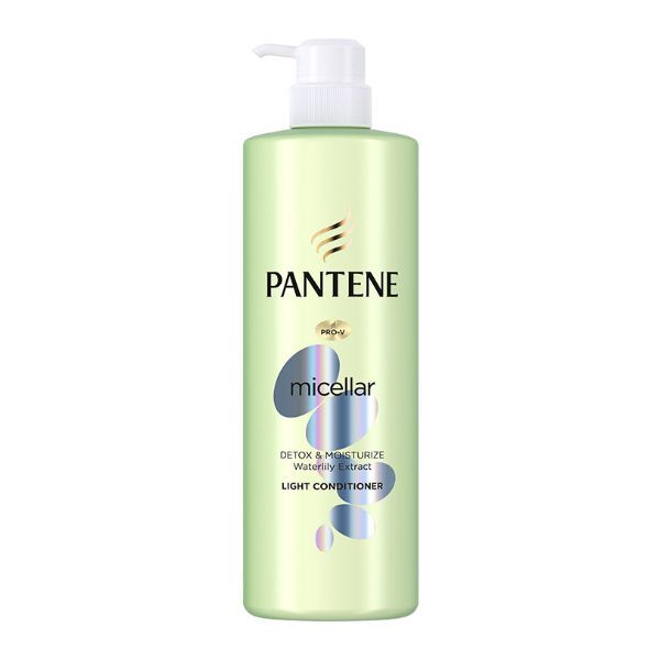  Dầu Xả Pantene Pro-V Micellar Chiết Xuất Hoa Súng (530ml) 