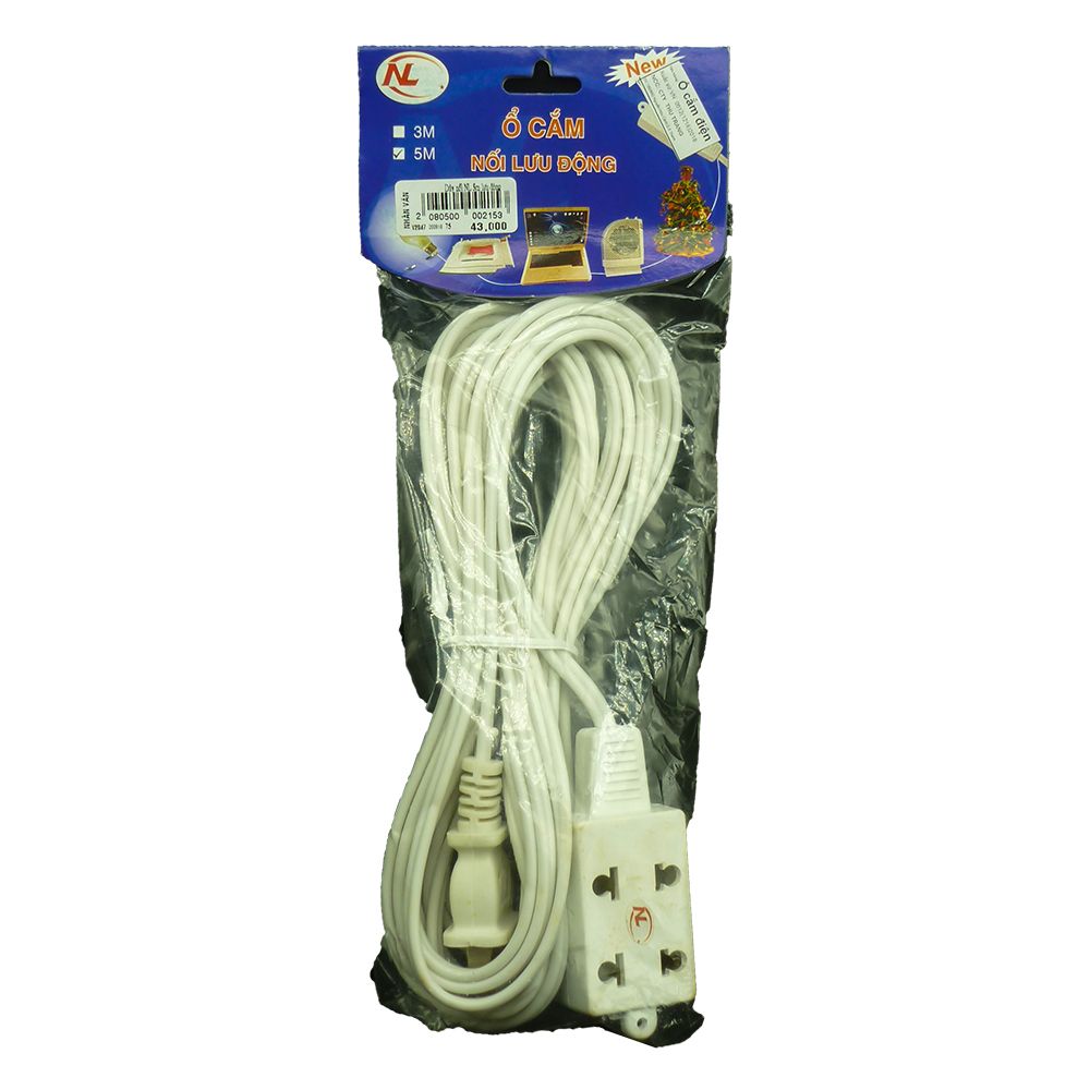 Dây Nối NL 5m Lưu Động