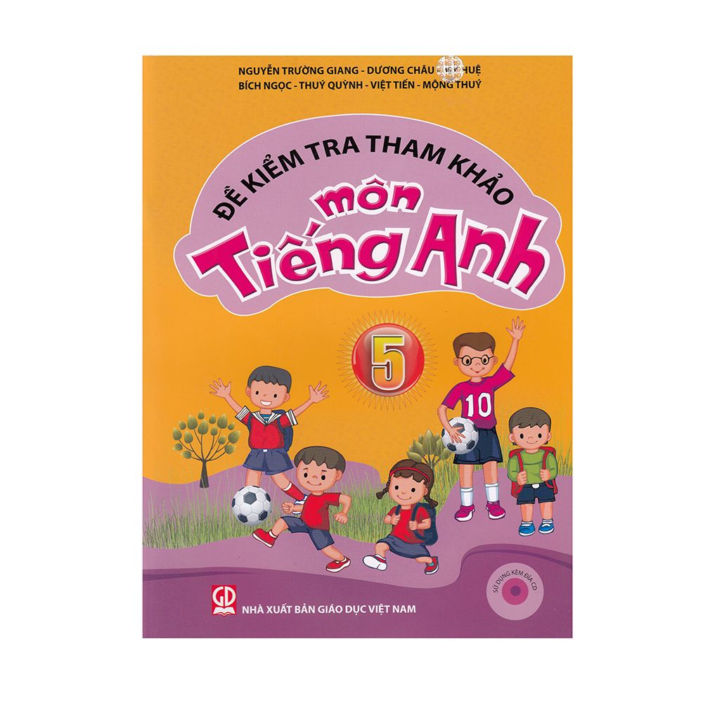 Đề Kiểm Tra Tham Khảo Môn Tiếng Anh Lớp 5