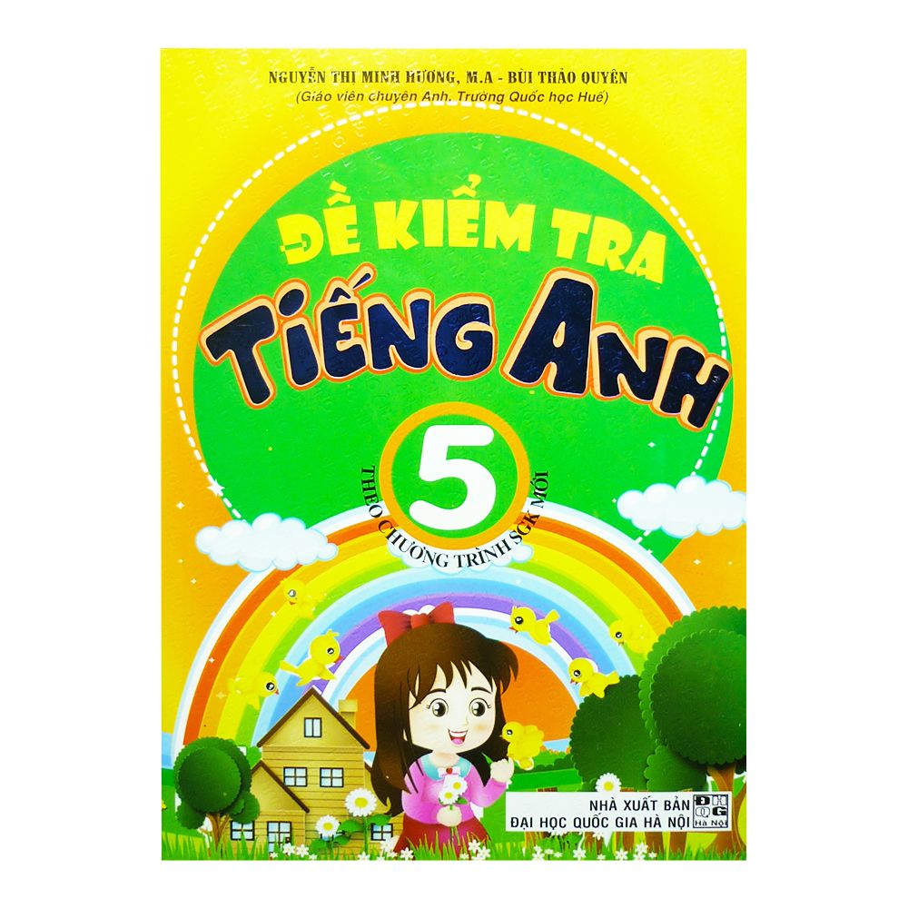 Đề Kiểm Tra Tiếng Anh Theo Chương Trình SGK Mới - Lớp 5