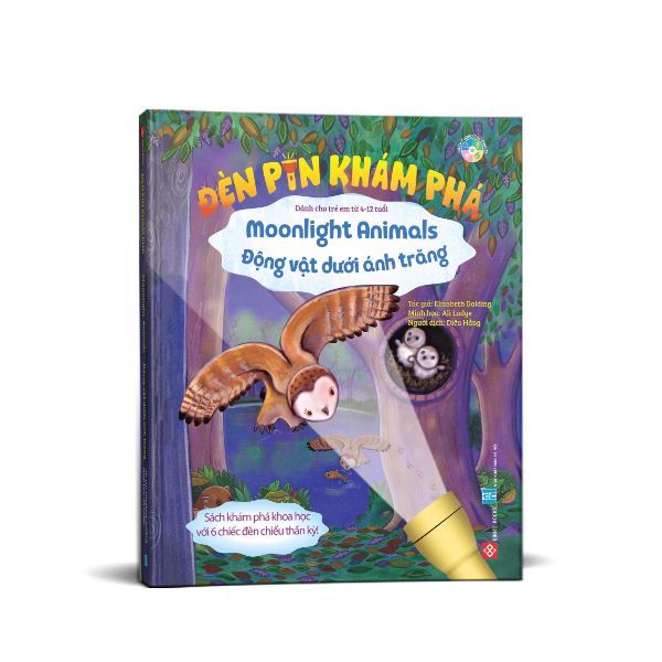 Đèn Pin Khám Phá - Moonlight Animals (Động Vật Dưới Ánh Trăng)