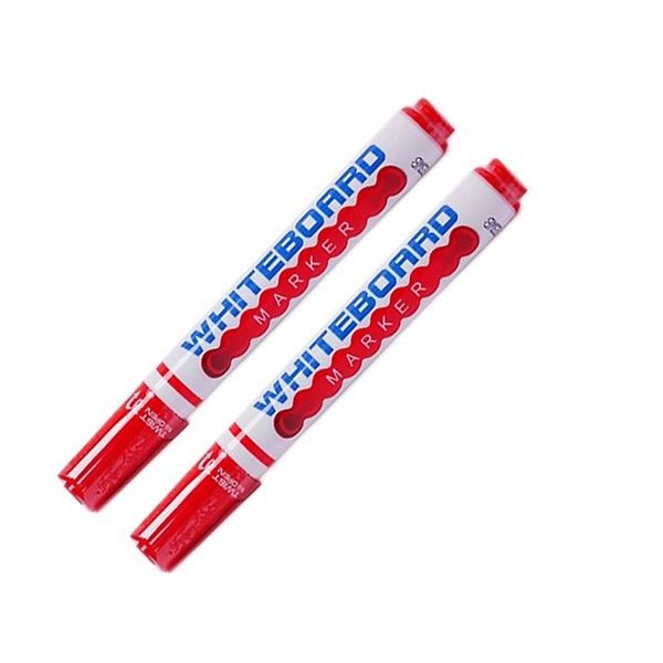 Bút Lông Bảng FO-WB015 - Mực Đỏ - Thiên Long - Vỉ 2 Cây
