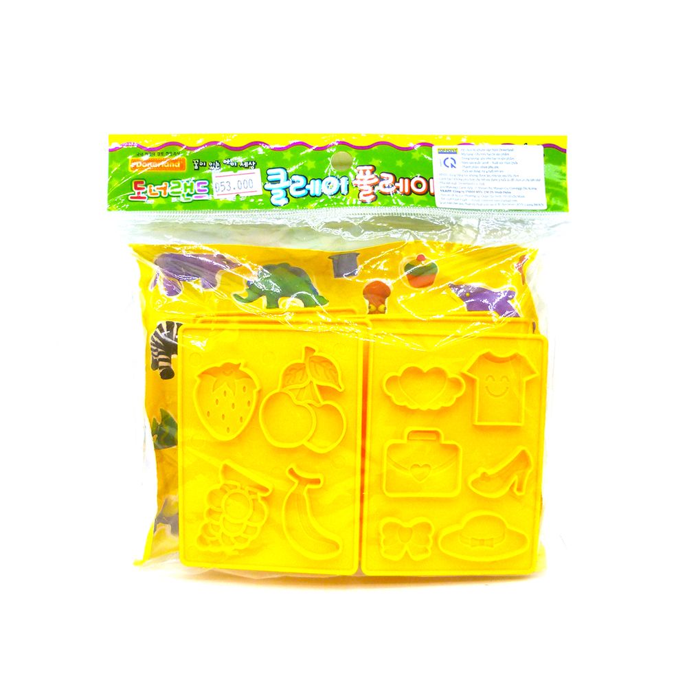 Đồ Chơi Khuôn Nặn Hình Donerland 6002