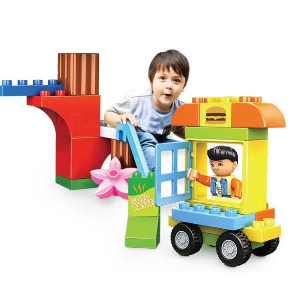 Đồ Chơi Lắp Ráp Junior Block Creative Bricks - 204
