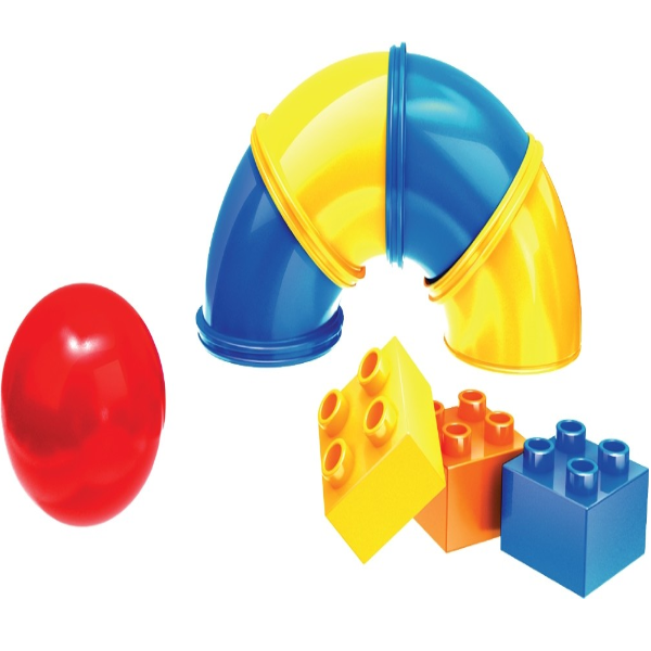 Đồ Chơi Lắp Ráp Junior Block Elephant TubeGame - 320