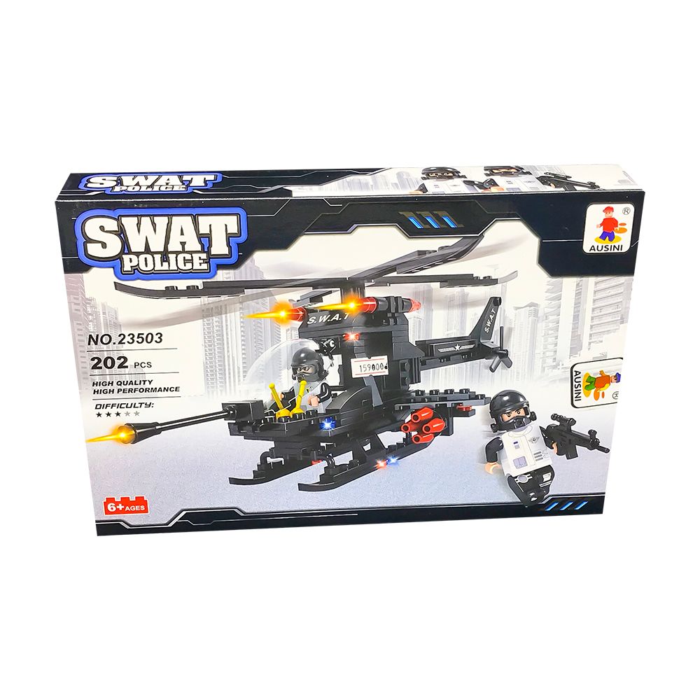 Đồ Chơi Lắp Ráp SWAT POLICE ( 202 PCS)