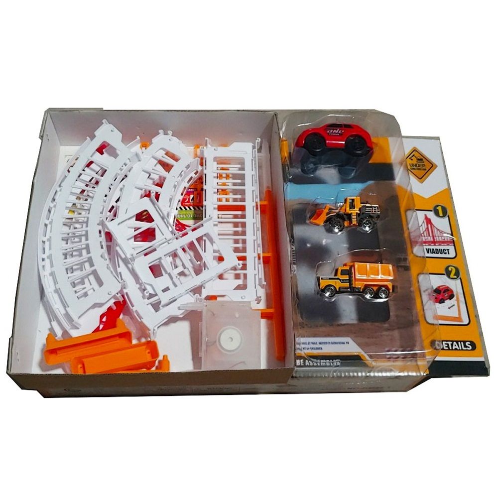 Đồ Chơi Mô Hình Công Trình Xây Dựng Bằng Sắt VBC-JQ888-3A
