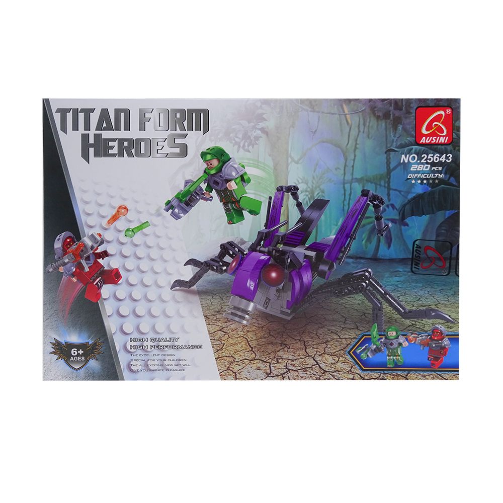 Đồ Chơi Trẻ Em Bằng Nhựa - Bộ Lắp Ráp Quái Vật Hành Tinh (No.25643)