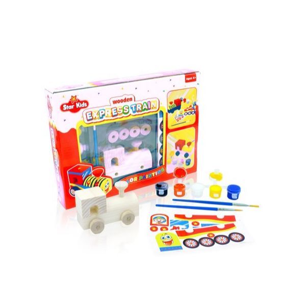 Đồ Chơi Trẻ Em - Bộ Tô Gỗ Tàu Hỏa K-222