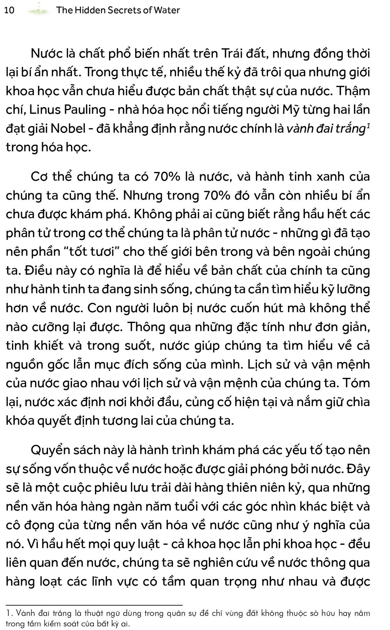 Bí Ẩn Của Nước