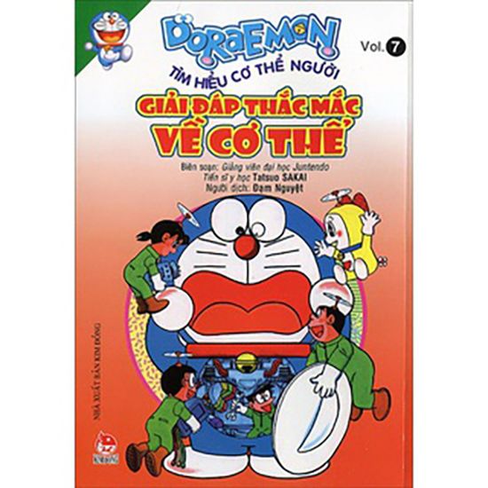 Doraemon Tìm Hiểu Cơ Thể Người - Vol 7 Giải Đáp Thắc Mắc Về Cơ Thể