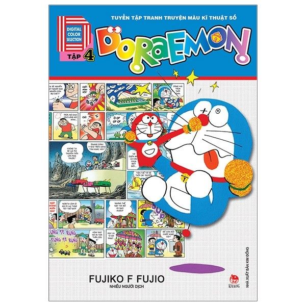 Doraemon Tuyển tập tranh truyện màu kĩ thuật số Tập 4