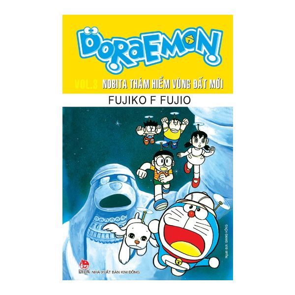 Doraemon - Vol.3 Nobita Thám Hiểm Vùng Đất Mới (Truyện Dài)