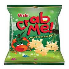 Snack Crab Me - Cua Vị Tảo Biển - Oishi - 40g