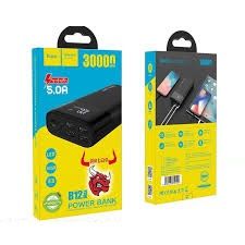 Sạc dự phòng HOCO B12 max 30.000mAh trắng