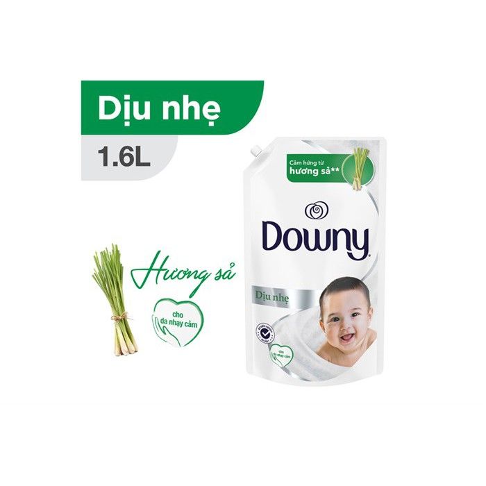Downy - Dịu Nhẹ (Dạng Túi) (1.6L)