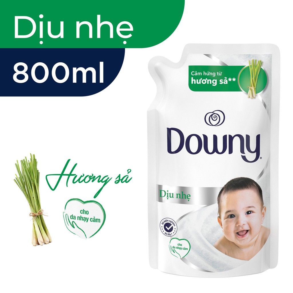 Downy - Dịu Nhẹ (Dạng Túi) (800ml)