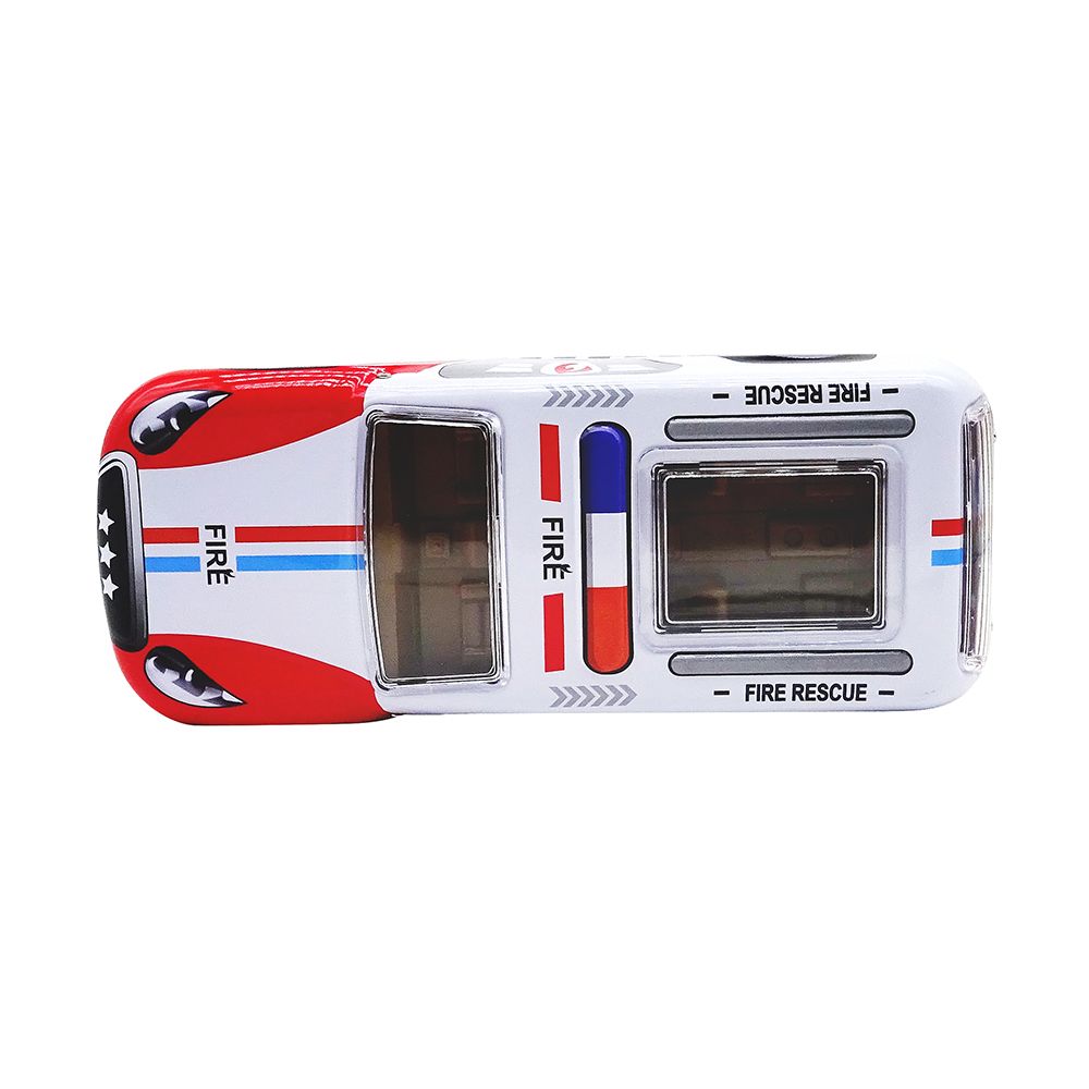 Hộp Bút Sắt Xe Hơi Đội Cứu Hoả Fire Rescue B-701