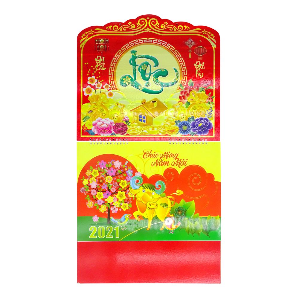 Lịch Lò Xo Giữa Bộ Số - Tân Sửu 2021