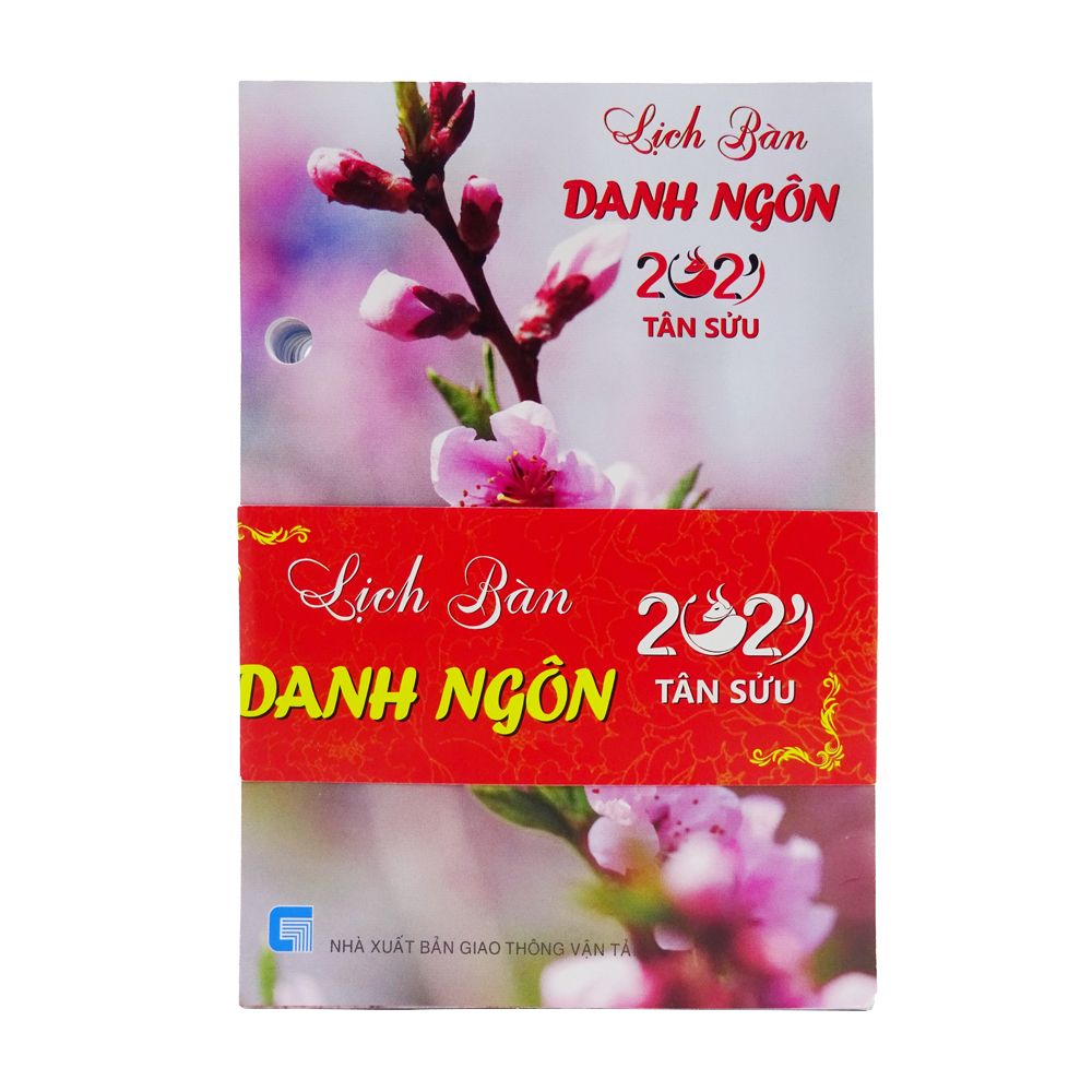 Lịch Bàn Danh Ngôn - Tân Sửu 2021 - Loại mỏng
