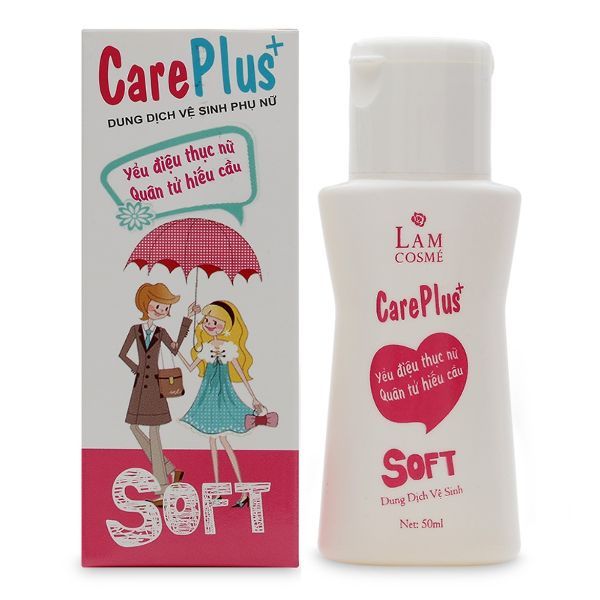  Dung Dịch Vệ Sinh Phụ Nữ CarePlus Soft Lamcosmé (50ml) 