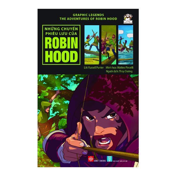 Graphic Legends - The Adventures Of Robin Hood - Những Chuyến Phiêu Lưu Của Robin Hood