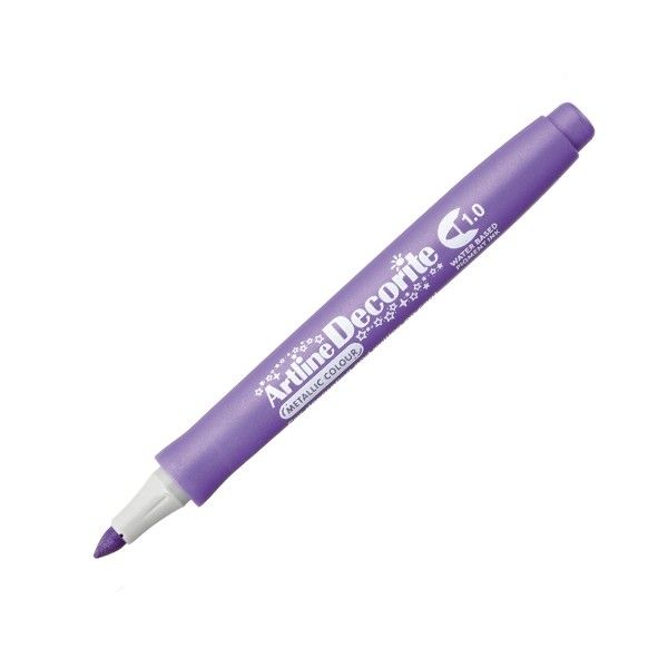 VEDFM-1PU Bút màu nổi Metallic Artline EDFM tím 1.0mm