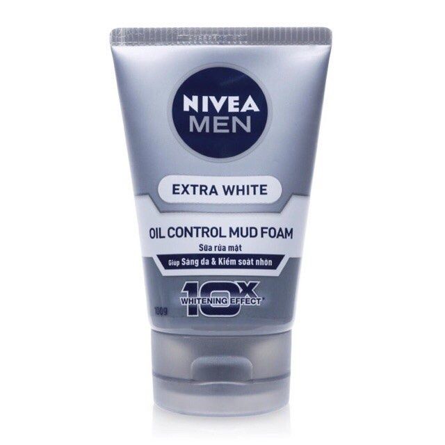 Sữa Rửa Mặt Nivea Men - Sáng Da & Sạch Sâu 10 Trong 1 (100g)
