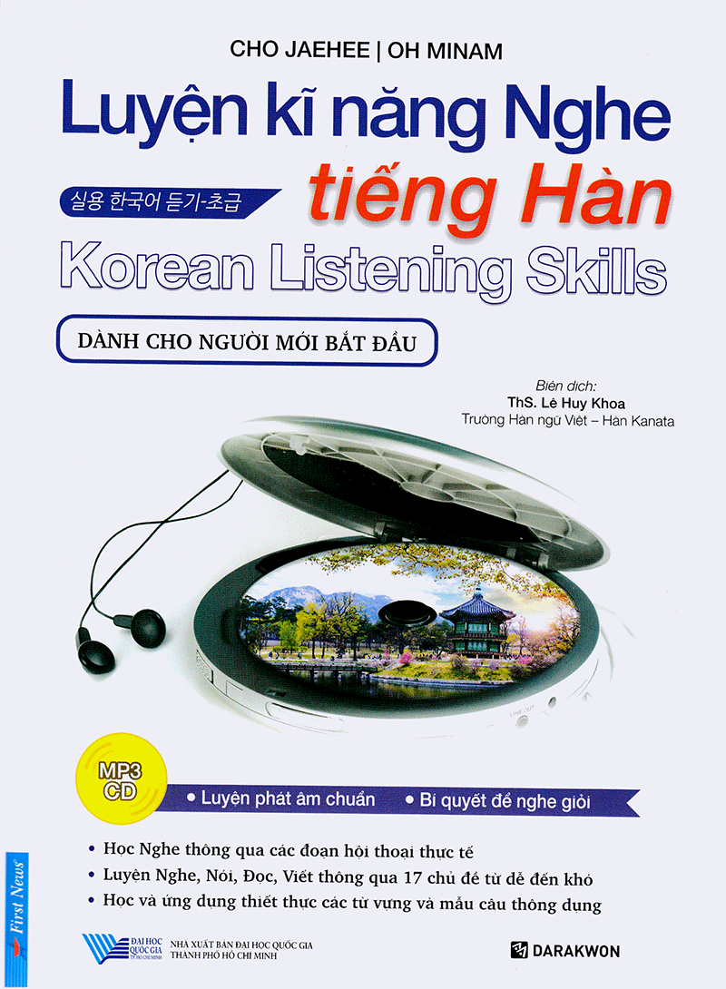 Luyện Kĩ Năng Nghe Tiếng Hàn - Dành Cho Người Mới Bắt Đầu